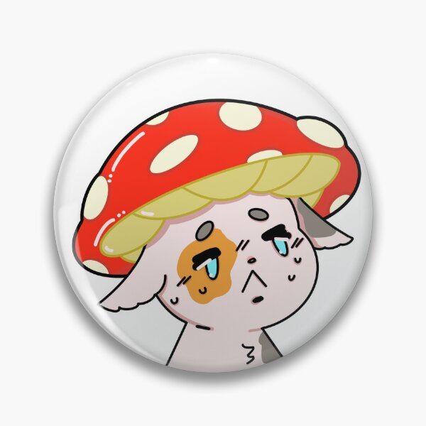 Item preview, Cute Mushroom Gloomy Cat designed and sold by dinosect.