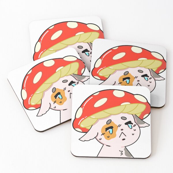Item preview, Cute Mushroom Gloomy Cat designed and sold by dinosect.