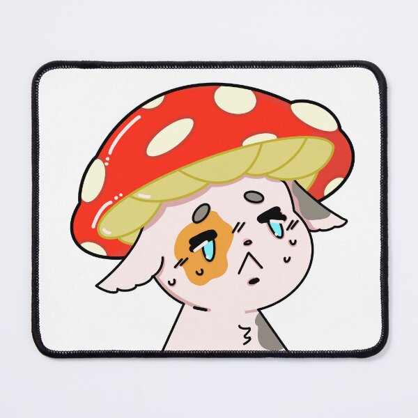 Item preview, Cute Mushroom Gloomy Cat designed and sold by dinosect.