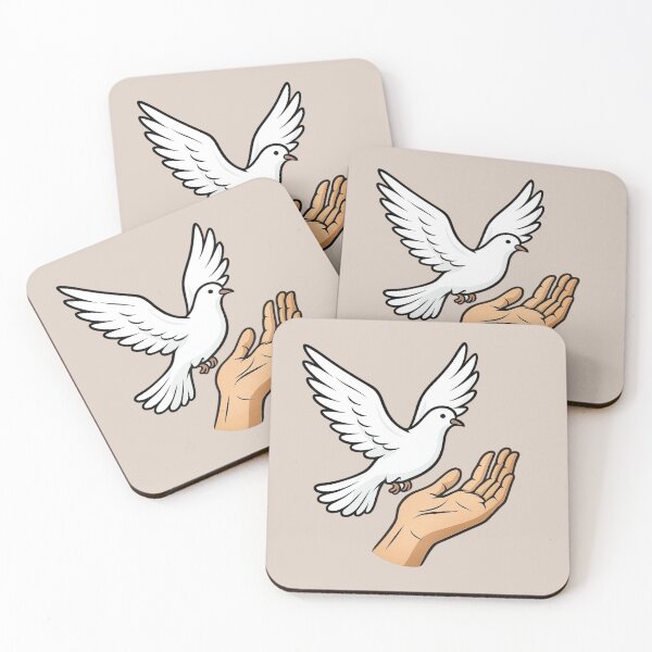 Item preview, Hand Releasing a Dove - Symbol of Freedom & Peace designed and sold by Myra365Art.