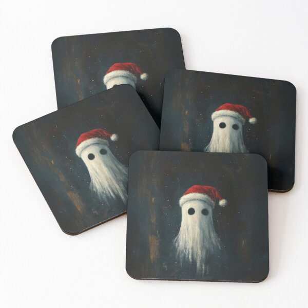Item preview, Spooky Ghost Christmas designed and sold by Windmill Wildflowers.