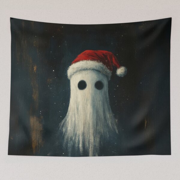 Item preview, Spooky Ghost Christmas designed and sold by Windmill Wildflowers.