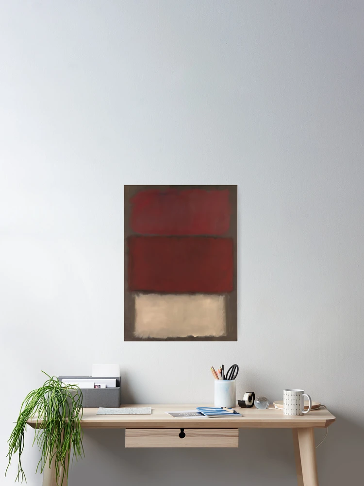 Thumbnail 2 of 3, Poster, Mark Rothko abstract, Mark Rothko art, Mark Rothko artist, Mark Rothko canvas, Mark Rothko color field, Mark Rothko contemporary, Mark Rothko design, Mark Rothko expressionism designed and sold by AlarIkoArt.