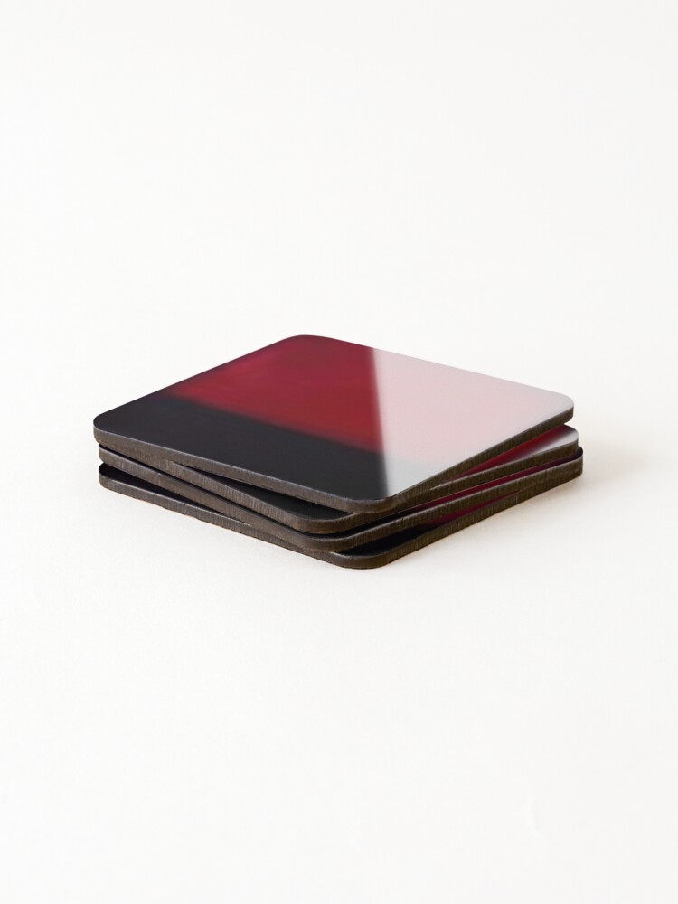 Thumbnail 4 of 5, Coasters (Set of 4), Mark Rothko abstract, Mark Rothko art, Mark Rothko artist, Mark Rothko canvas, Mark Rothko color field, Mark Rothko contemporary, Mark Rothko design, Mark Rothko expressionism designed and sold by AlarIkoArt.
