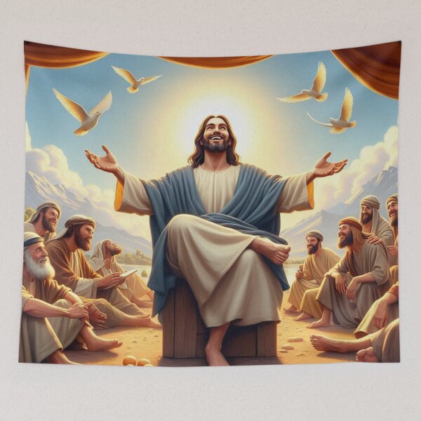 Item preview, Jesus enjoying life designed and sold by JesusClub.