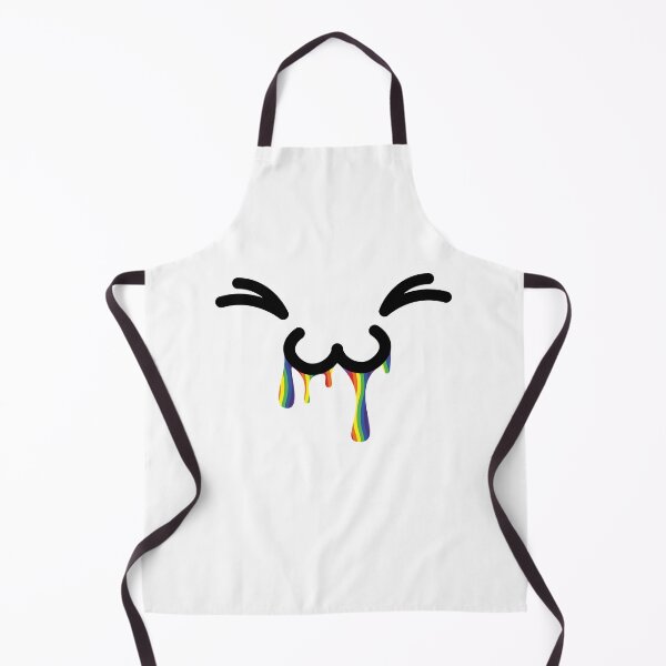 Item preview, Cute kawaii uwu rainbow drooling face designed and sold by BlushyPrint.