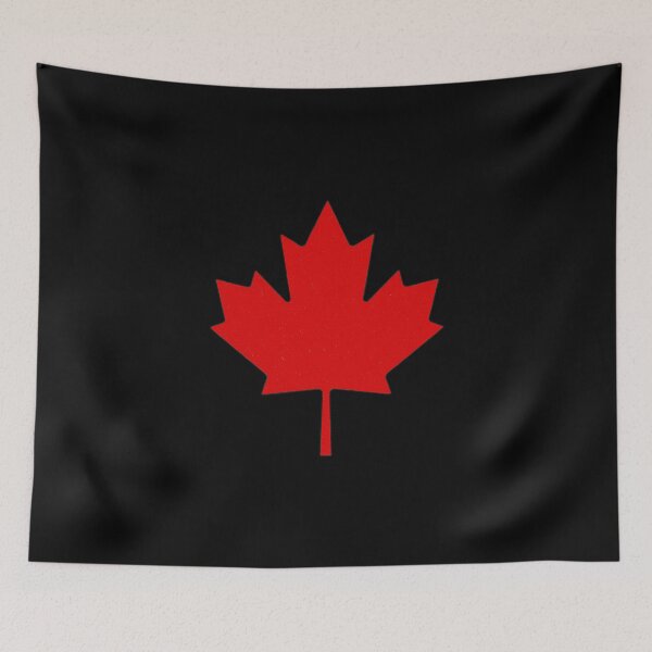 Item preview, Minimal Maple Leaf Outline Vintage Texture designed and sold by Paper Drip.