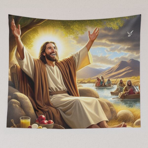 Item preview, Jesus enjoying his life designed and sold by JesusClub.
