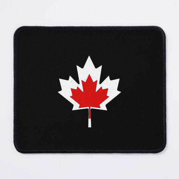 Item preview, Minimal Maple Leaf Outline Vintage Texture designed and sold by Paper Drip.
