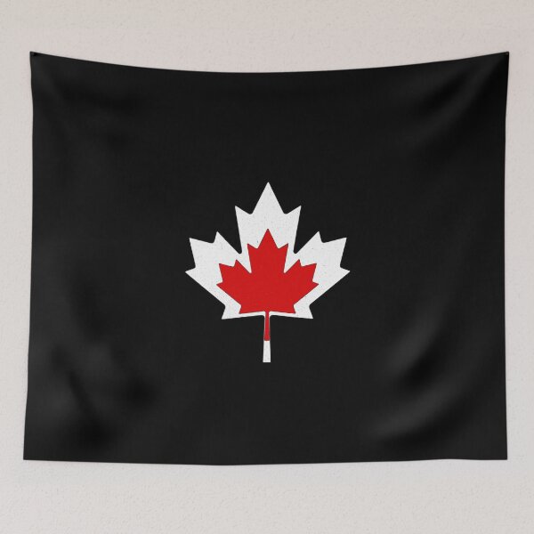 Item preview, Minimal Maple Leaf Outline Vintage Texture designed and sold by Paper Drip.