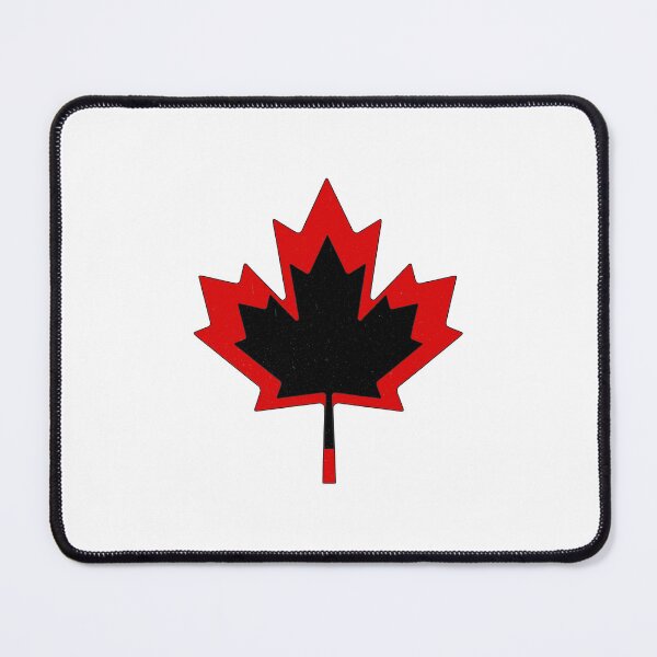 Item preview, Minimal Maple Leaf Outline Vintage Texture designed and sold by Paper Drip.