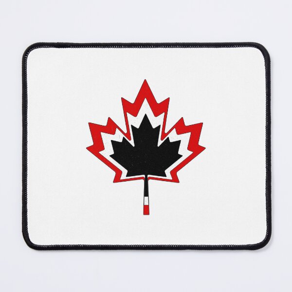 Item preview, Minimal Maple Leaf Outline Vintage Texture designed and sold by Paper Drip.