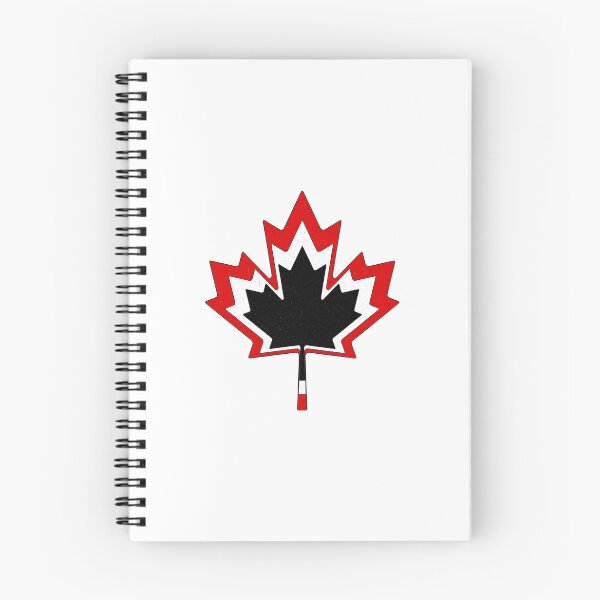 Item preview, Minimal Maple Leaf Outline Vintage Texture designed and sold by Paper Drip.