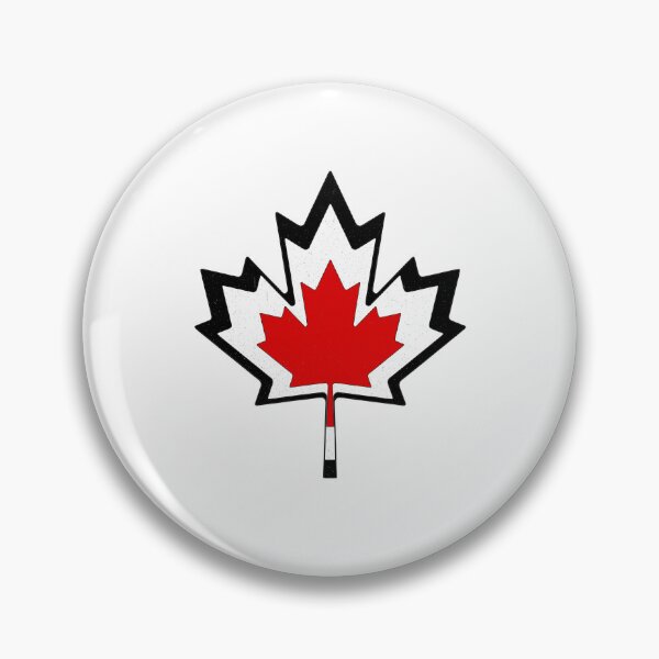 Item preview, Minimal Maple Leaf Outline Vintage Texture designed and sold by Paper Drip.