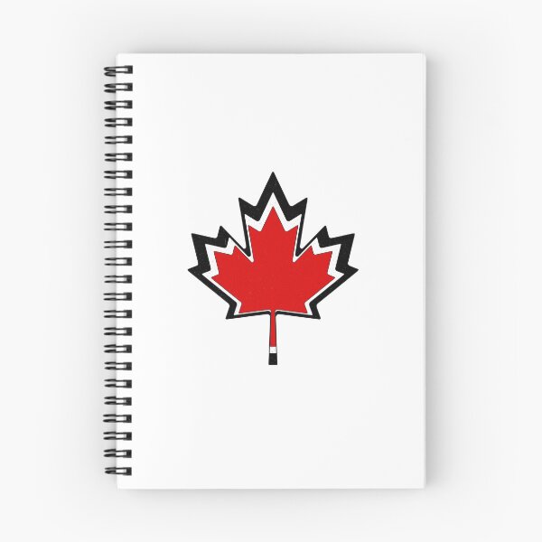 Item preview, Minimal Maple Leaf Outline Vintage Texture designed and sold by Paper Drip.