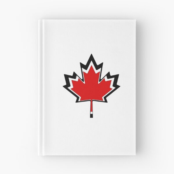 Item preview, Minimal Maple Leaf Outline Vintage Texture designed and sold by Paper Drip.