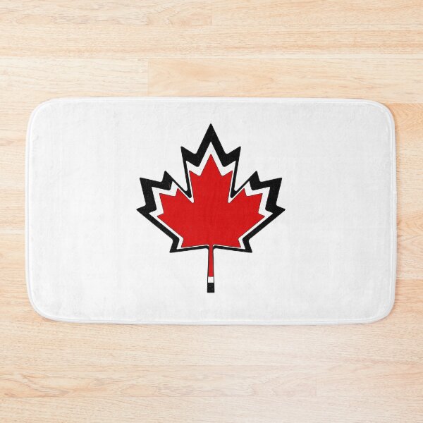 Item preview, Minimal Maple Leaf Outline Vintage Texture designed and sold by Paper Drip.