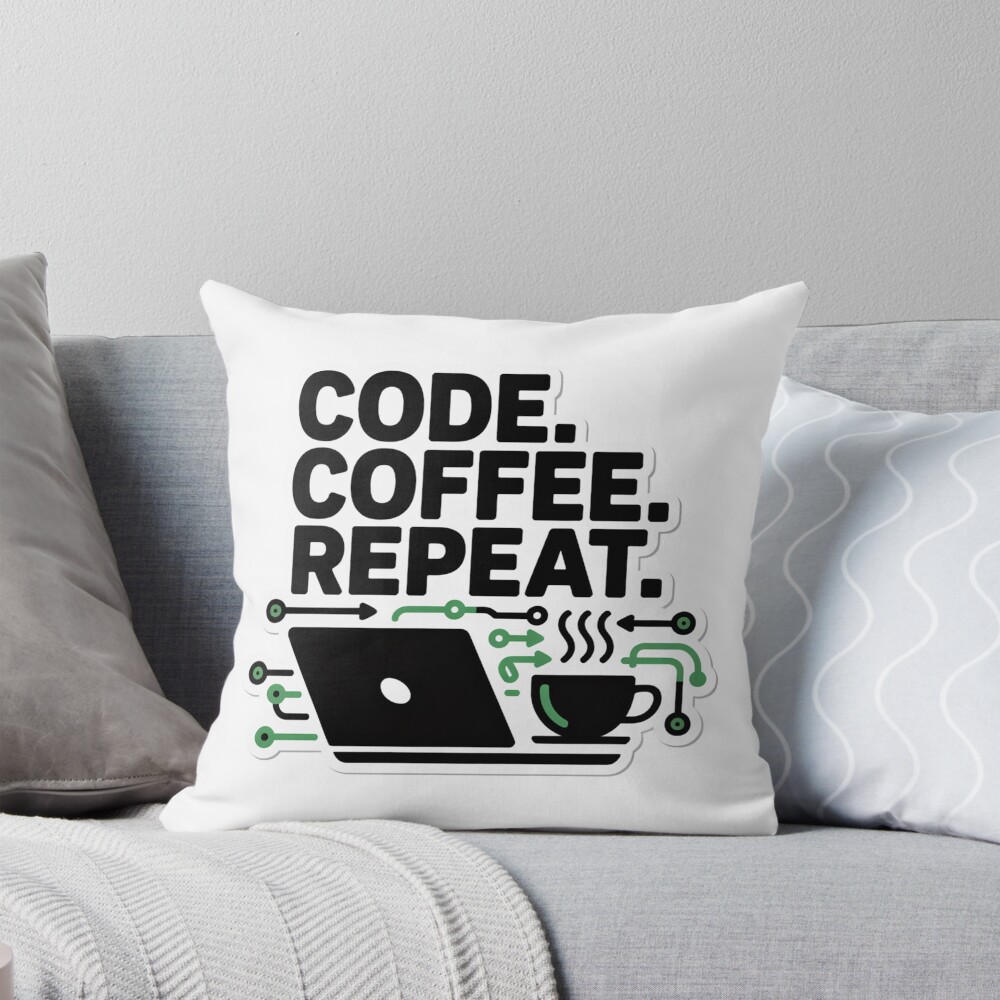 Item preview, Throw Pillow designed and sold by PrintStudioLK.