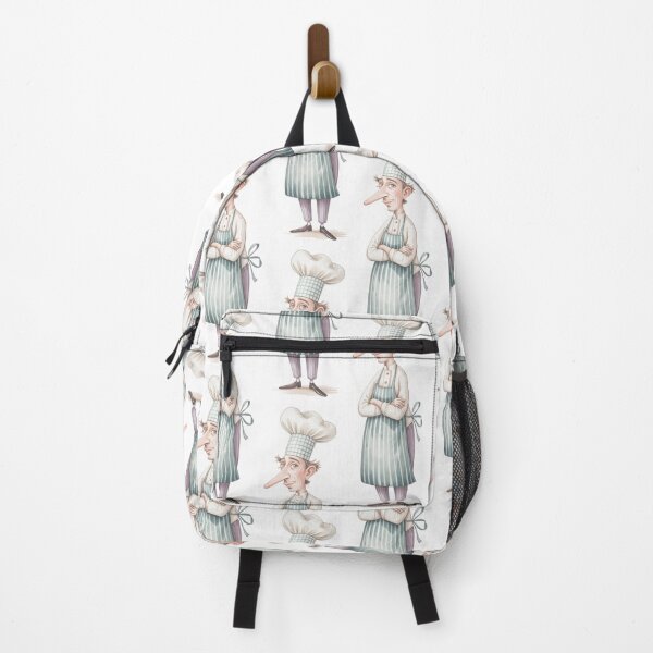 Item preview, Whimsical Chef With A Long Nose Illustration By Merch, Limited Edition designed and sold by HERIBERTOMARTHA.
