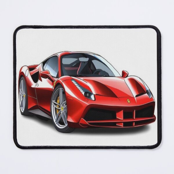 Item preview, Ferrari Car Vector  Artwork  designed and sold by NivyasArtistry.