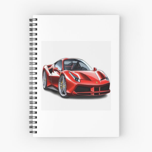 Item preview, Ferrari Car Vector  Artwork  designed and sold by NivyasArtistry.