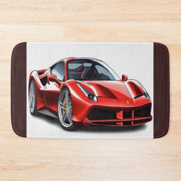 Item preview, Ferrari Car Vector  Artwork  designed and sold by NivyasArtistry.