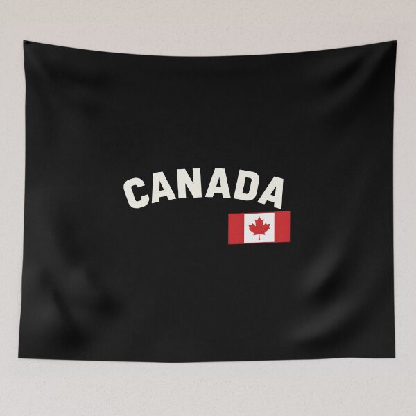 Item preview, Canada Flag Wordmark Minimalist Design designed and sold by Paper Drip.