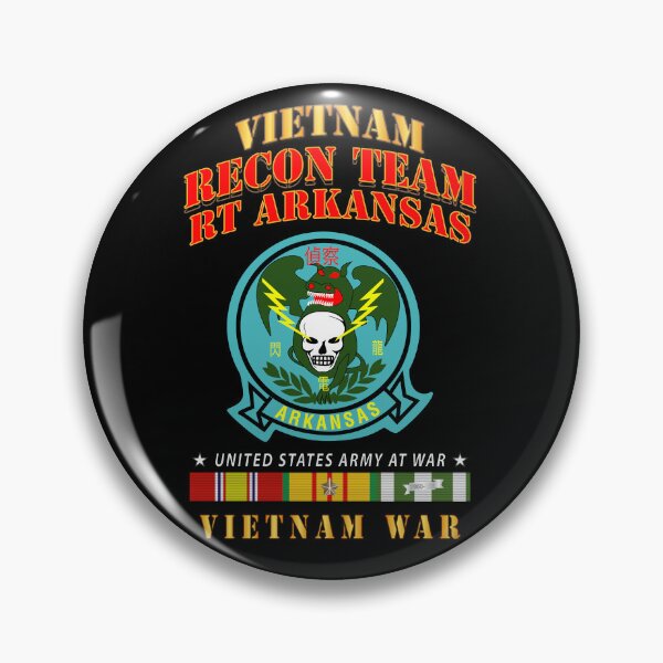 Item preview, RECON TEAM -  Recon Team - RT Arkansas - Dragon - Vietnam War w VN SVC designed and sold by Military Insignia Products.