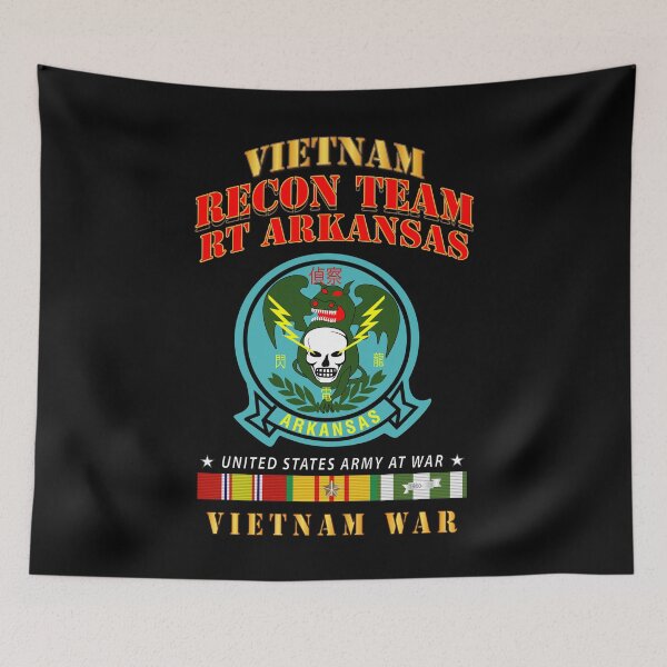Item preview, RECON TEAM -  Recon Team - RT Arkansas - Dragon - Vietnam War w VN SVC designed and sold by Military Insignia Products.