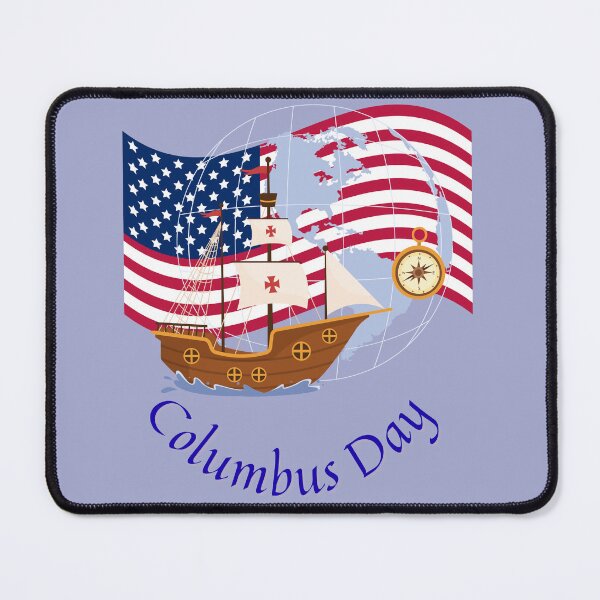 Item preview, Columbus Day designed and sold by Tom-Apex-Art.