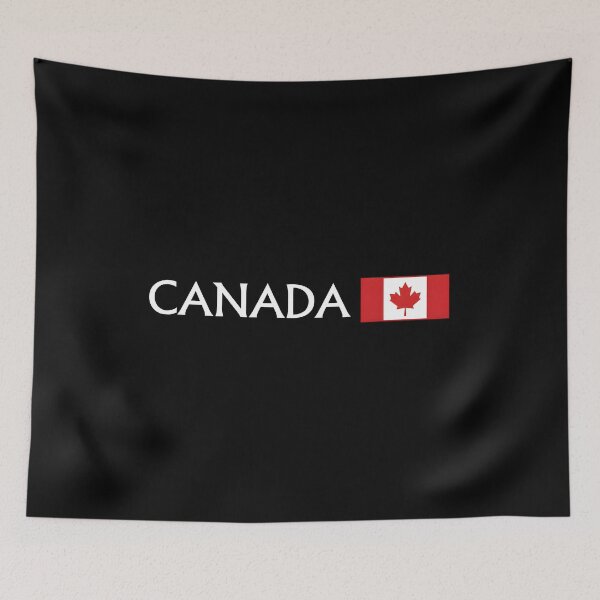 Item preview, Canada Flag Wordmark Minimalist Design designed and sold by Paper Drip.