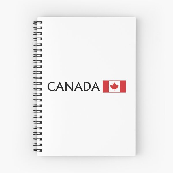 Item preview, Canada Flag Wordmark Minimalist Design designed and sold by Paper Drip.