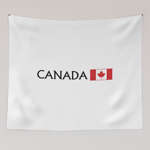 Item preview, Canada Flag Wordmark Minimalist Design designed and sold by Paper Drip.