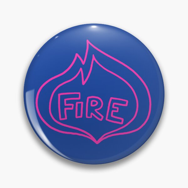 Item preview, Fire - Pink doodle designed and sold by PickledjoArt.