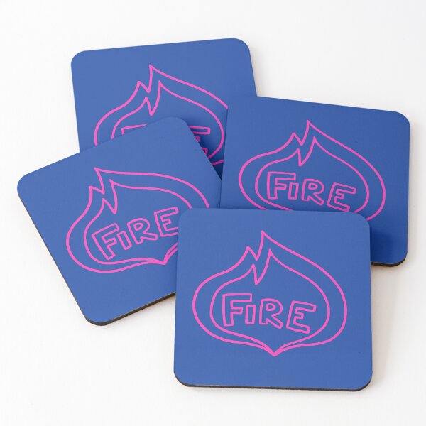 Item preview, Fire - Pink doodle designed and sold by PickledjoArt.