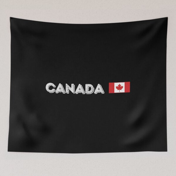 Item preview, Canada Flag Wordmark Minimalist Design designed and sold by Paper Drip.