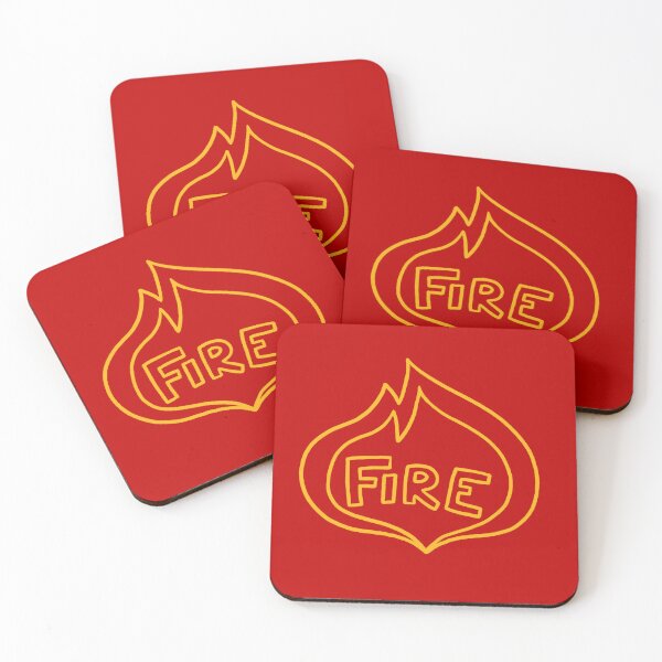 Item preview, Fire - yellow doodle designed and sold by PickledjoArt.