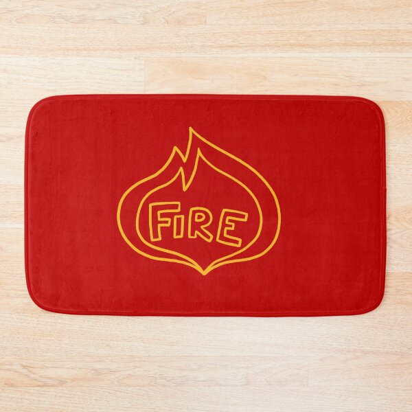 Item preview, Fire - yellow doodle designed and sold by PickledjoArt.