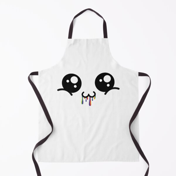 Item preview, Cute kawaii owo rainbow drooling face designed and sold by BlushyPrint.
