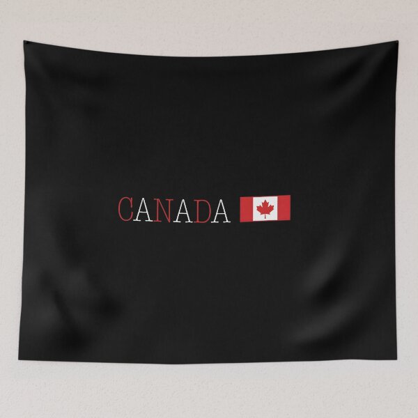 Item preview, Canada Flag Wordmark Minimalist Design designed and sold by Paper Drip.
