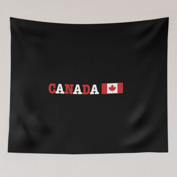 Item preview, Canada Flag Wordmark Minimalist Design designed and sold by Paper Drip.