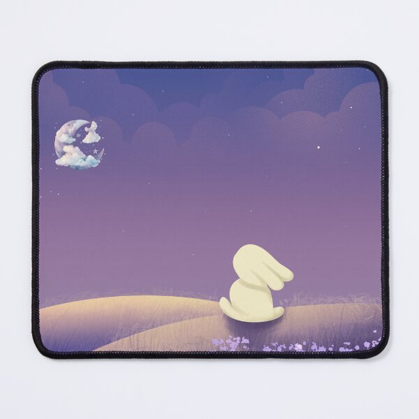 Item preview, Cute Bunny Watching the Moon designed and sold by Saragoza.