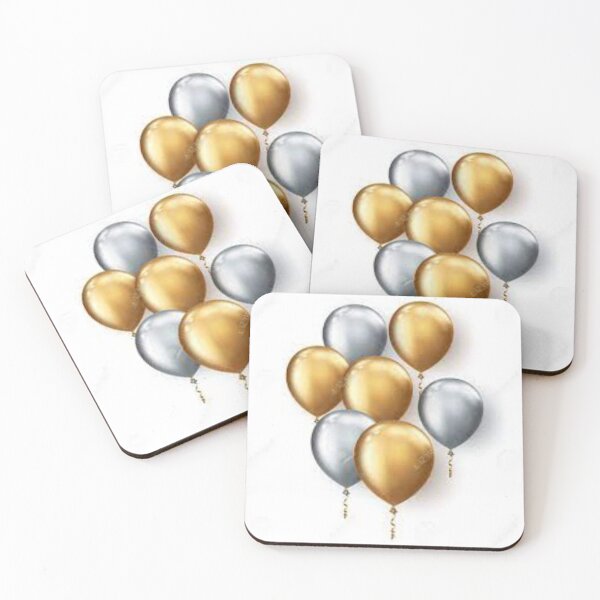 Item preview, Metallic Silver & Gold Balloons designed and sold by leea1l.