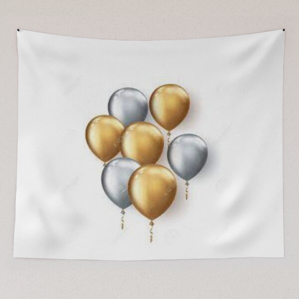 Item preview, Metallic Silver & Gold Balloons designed and sold by leea1l.