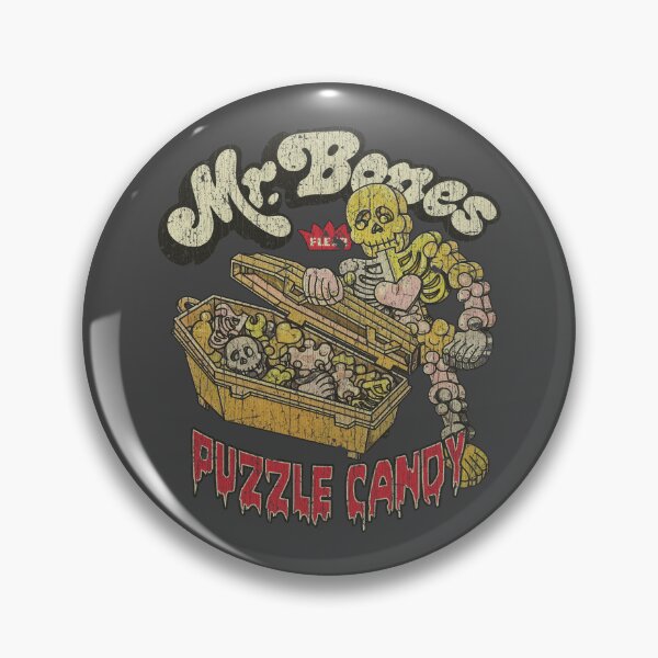 Item preview, Mr. Bones Puzzle Candy 1977 designed and sold by AstroZombie6669.