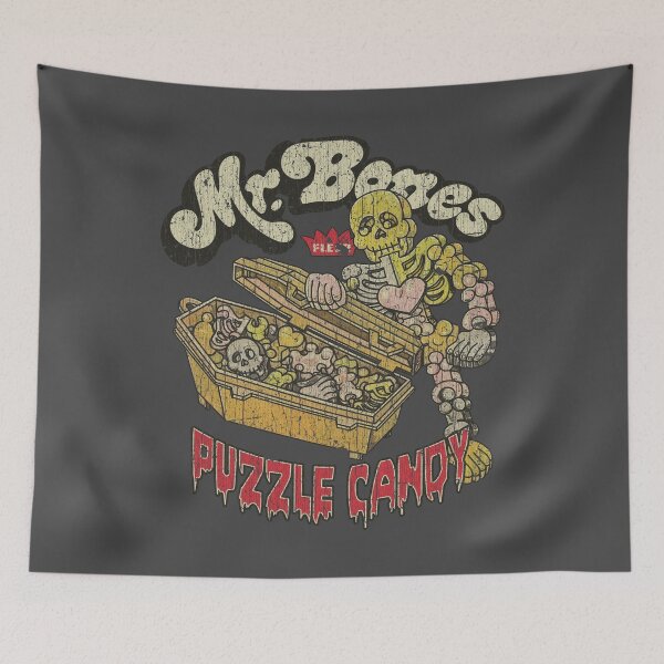 Item preview, Mr. Bones Puzzle Candy 1977 designed and sold by AstroZombie6669.