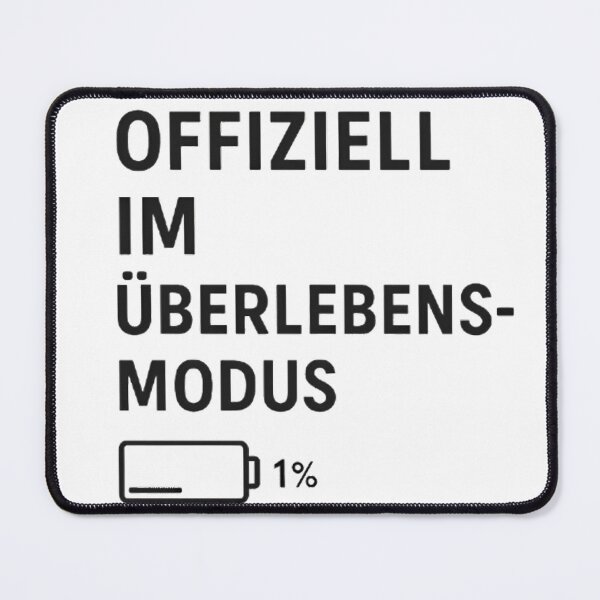 Artikelvorschau, Low Battery Mood Design – Einfacher Alltagshumor entworfen und verkauft von DebuggedDressed.