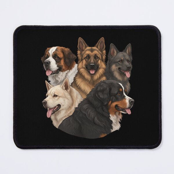 Item preview, My Dear Friends, Merry Christmas, Saint Bernard, Great Dane, Newfoundland, Kangal, Tibetan Mastiff, or Bernese Mountain Dog designed and sold by chipmuckdesignn.