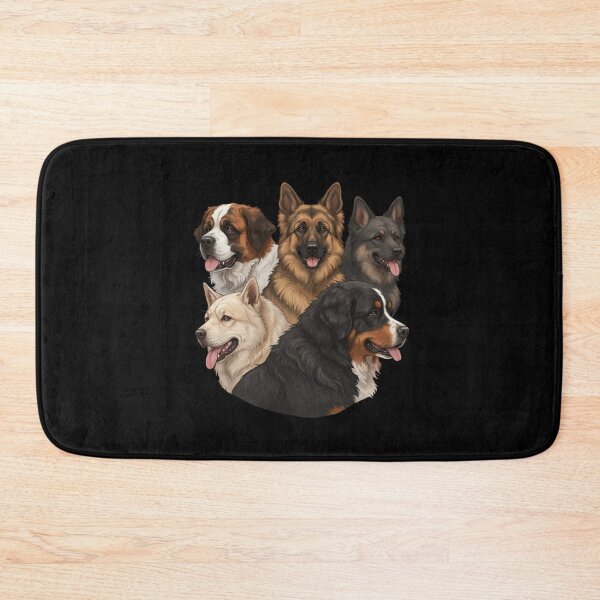 Item preview, My Dear Friends, Merry Christmas, Saint Bernard, Great Dane, Newfoundland, Kangal, Tibetan Mastiff, or Bernese Mountain Dog designed and sold by chipmuckdesignn.