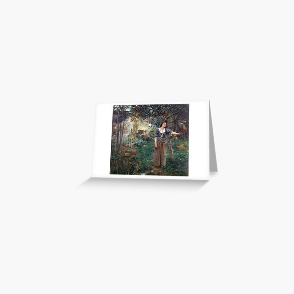 Jules Bastien-Lepage Joan of Arc Greeting Card